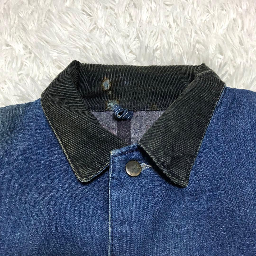 カーハート　ミシガンチョアコート　60s 70s デニム　プリントタグ