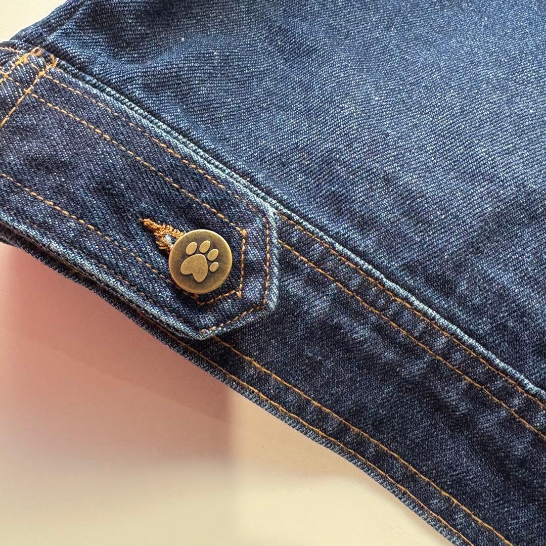 アベイル　ズートピア　ニック　サガラ刺繍　Gジャン　デニム　ディズニー　新品　L