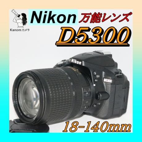 ⭐初心者ガイドブック付き！万能レンズ⭐大人気 Nikon D5300⭐一眼レフ