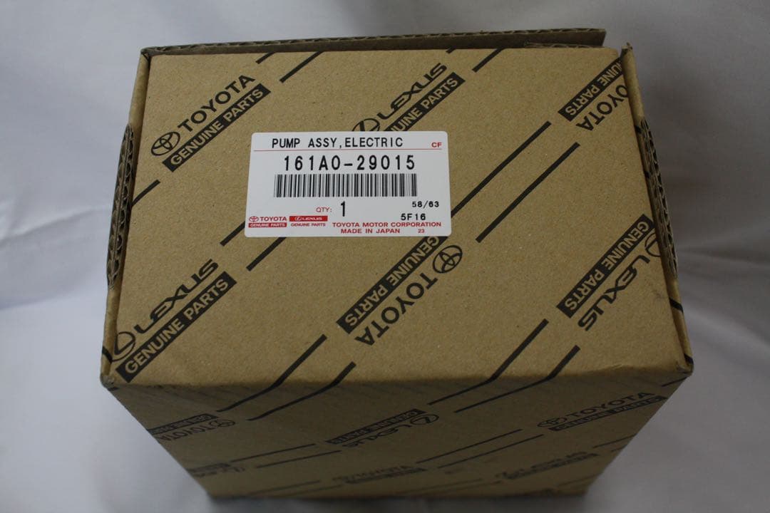 新品未使用 TOYOTA 純正品ウォーター ポンプ 161A0-29015