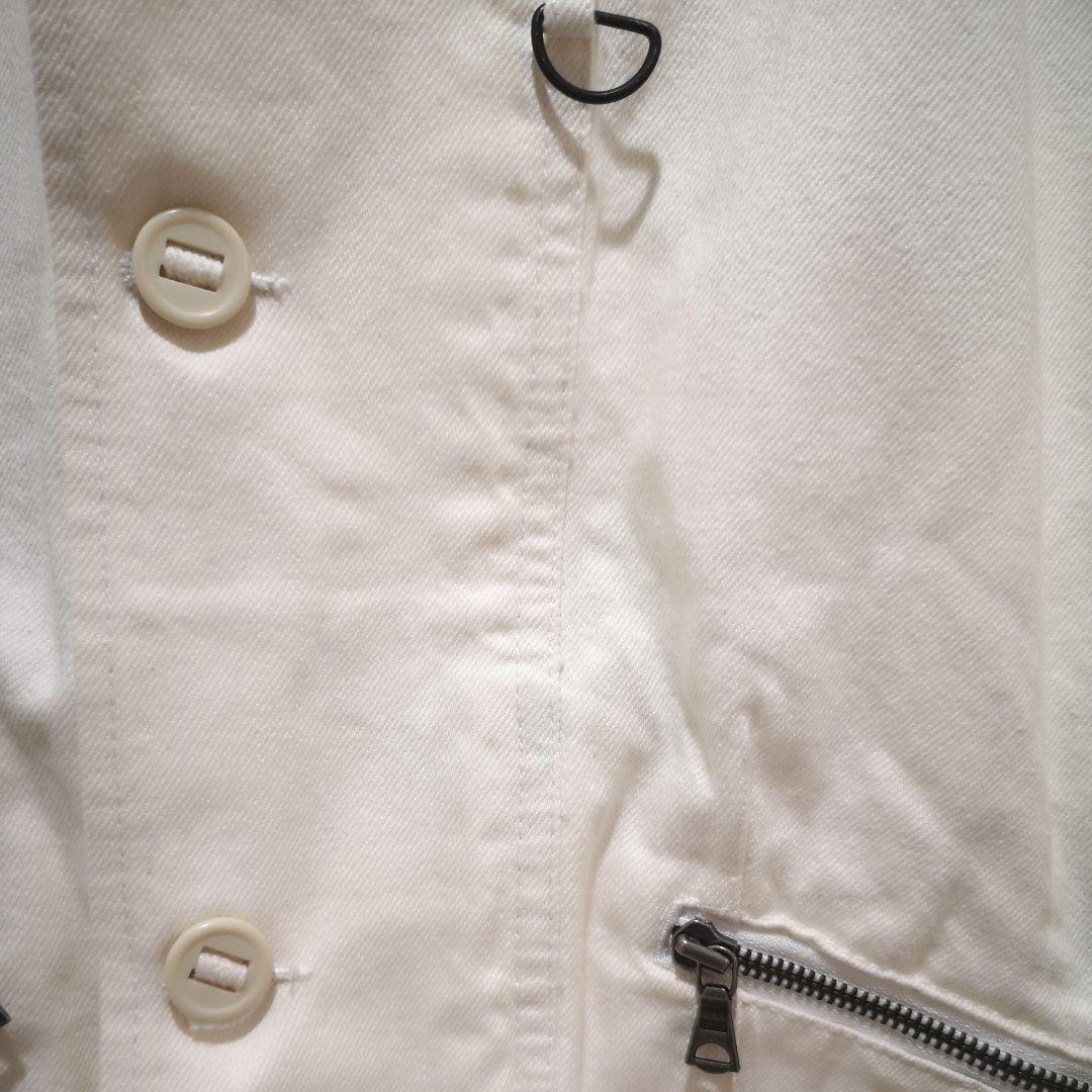 Ralph Lauren ホワイトデニム トレンチジャケット １２号 超激レア品