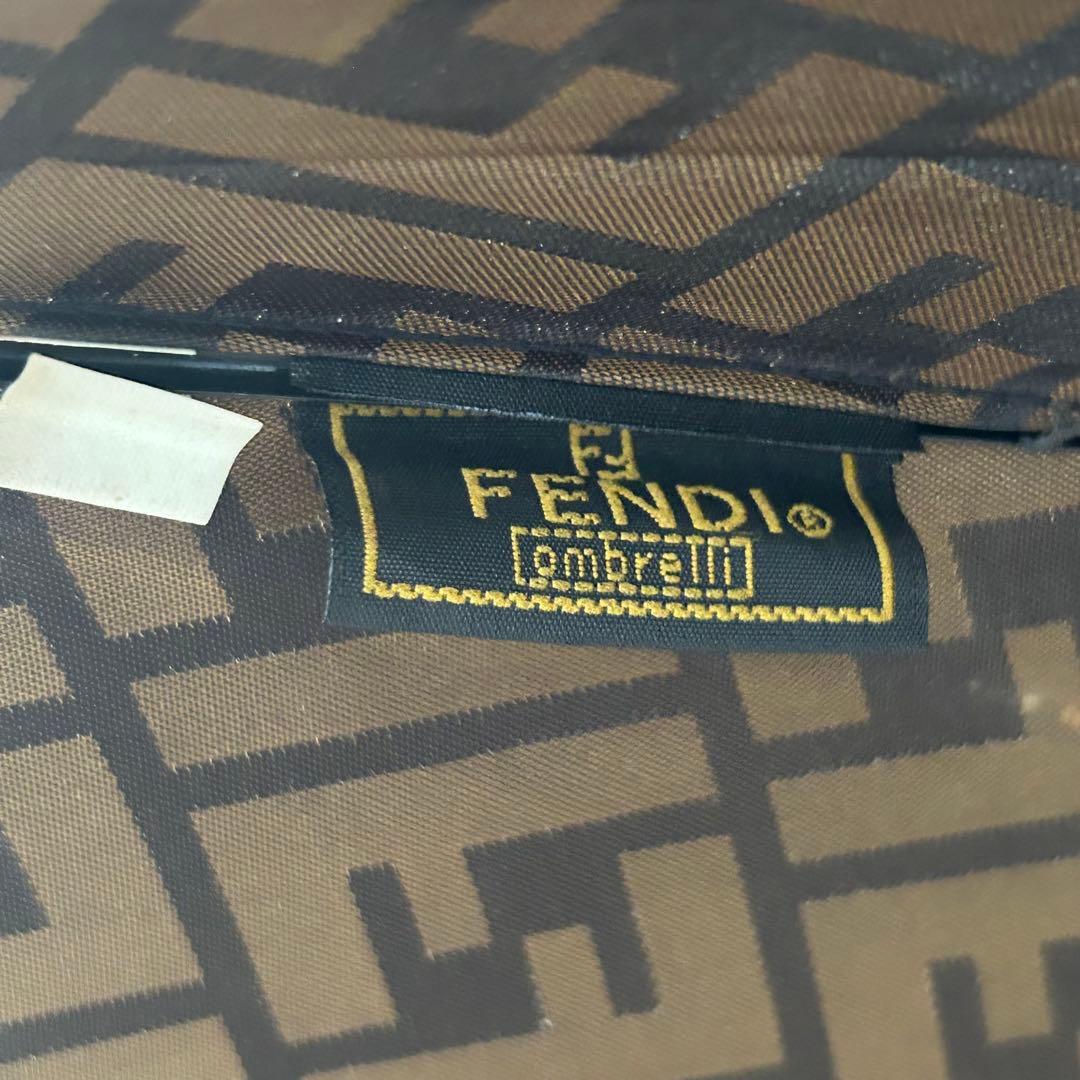 ✨超希少極美品✨ 廃盤品 フェンディ ズッカ FF柄 FFロゴ ゴールド 長傘