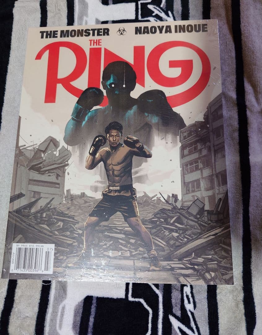 ザ·リング·マガジン　井上尚弥選手が表紙のレアな海外雑誌　ポスター付き。