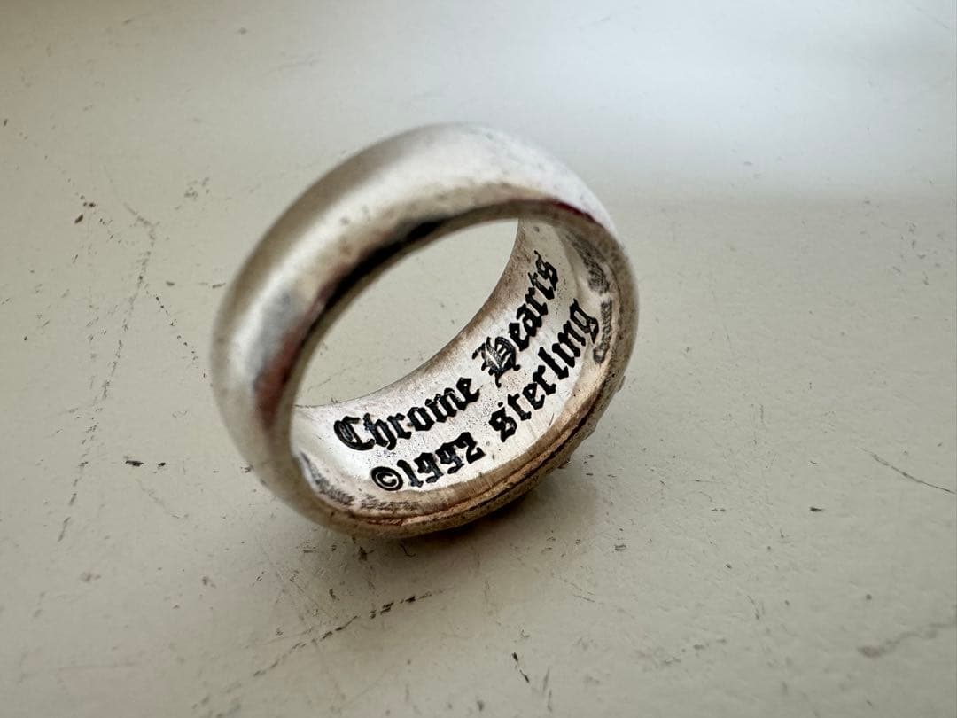 クロムハーツ　フローラルクロスリング