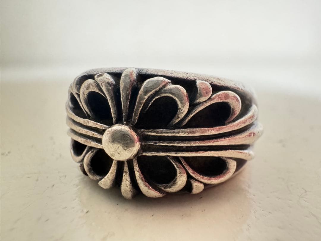 クロムハーツ　フローラルクロスリング