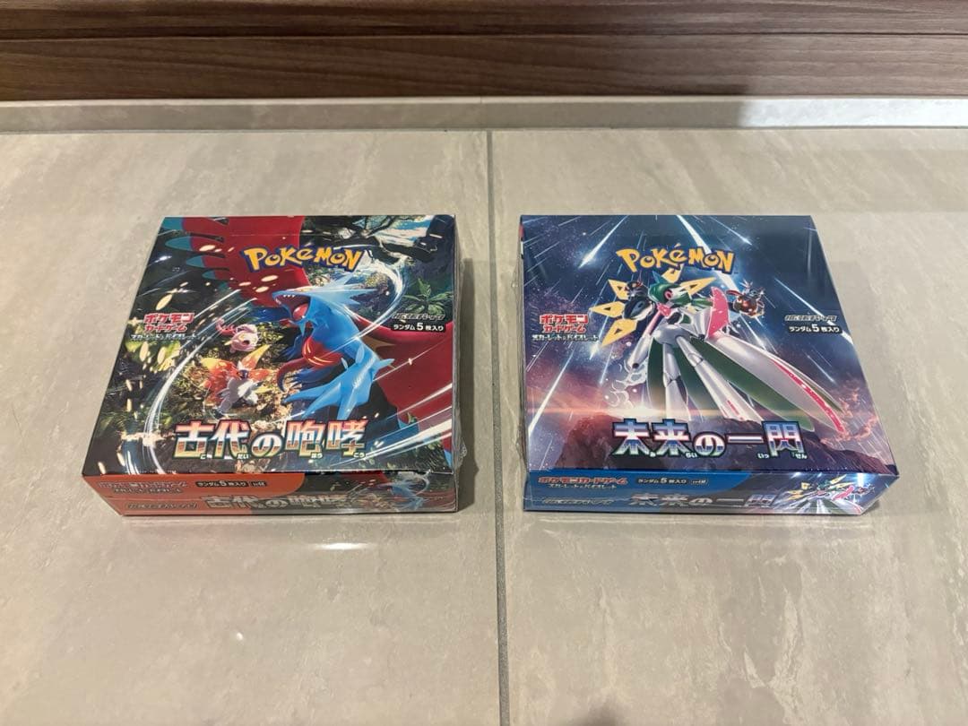 ポケモンカード 古代の咆哮　未来の一閃　 シュリンク付きBOXセット