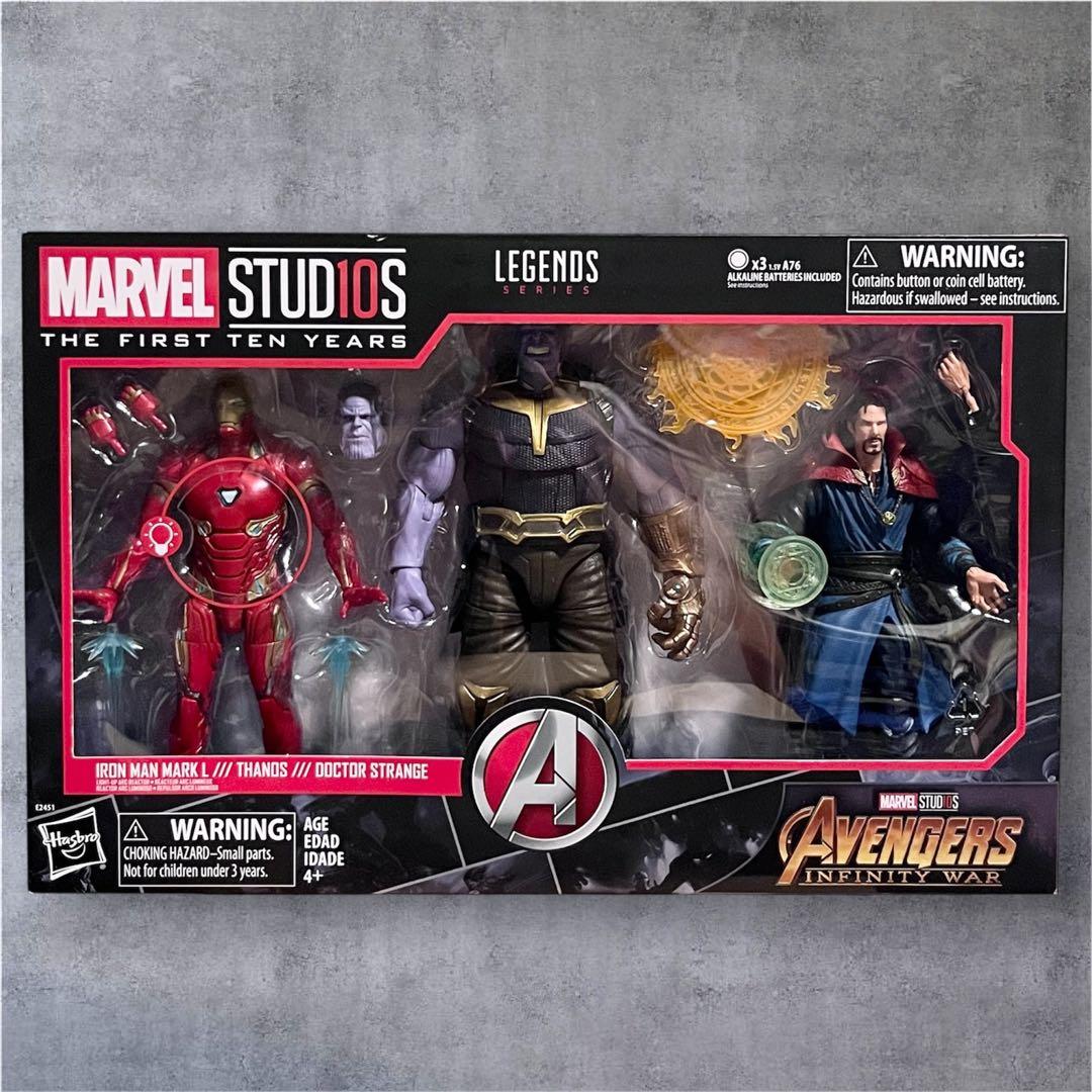 新品！マーベルレジェンド アイアンマン マーク50&ドクター・ストレンジ&サノス