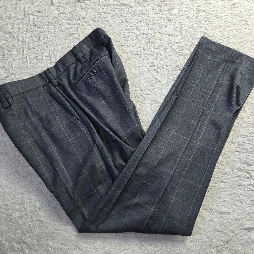 美品 ジャーナルスタンダード セットアップ チェック サイズM グレー