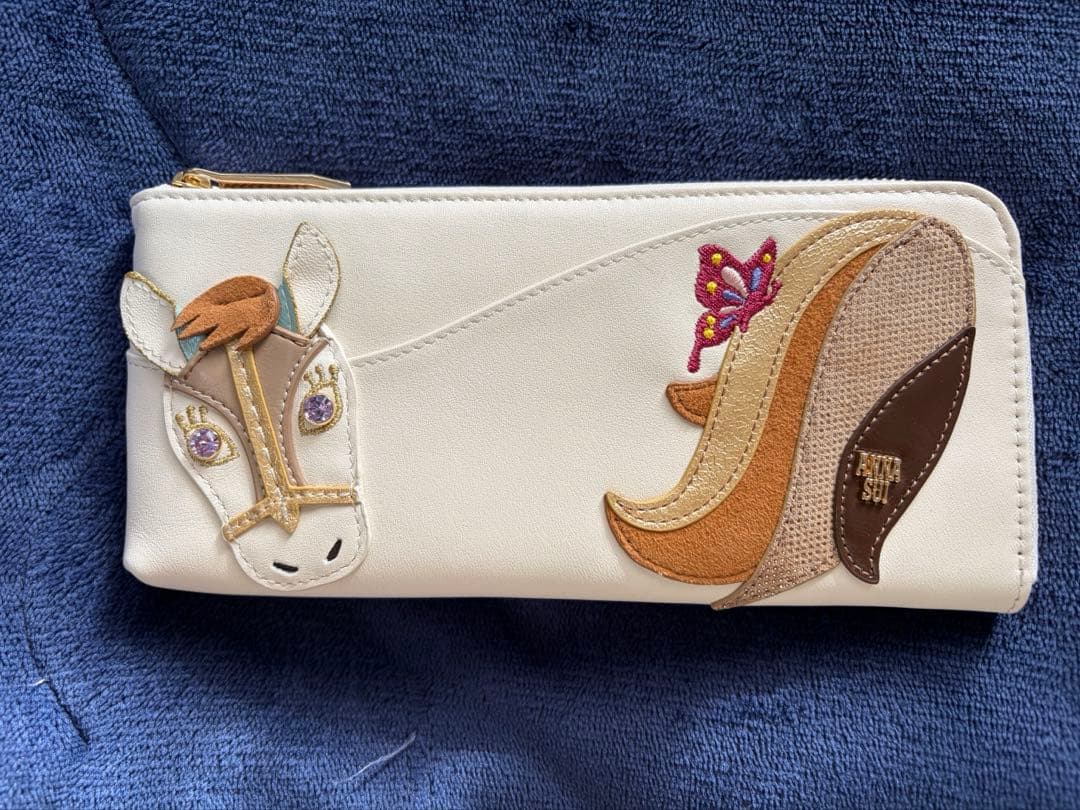 【美品】ANNA SUI アナスイ 長財布 2026 干支 午年