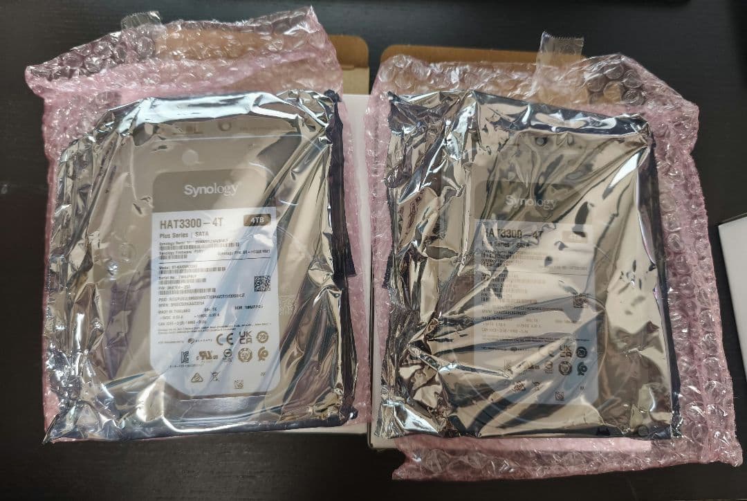 synology HAT3300-4T 新品未開封　4個セット