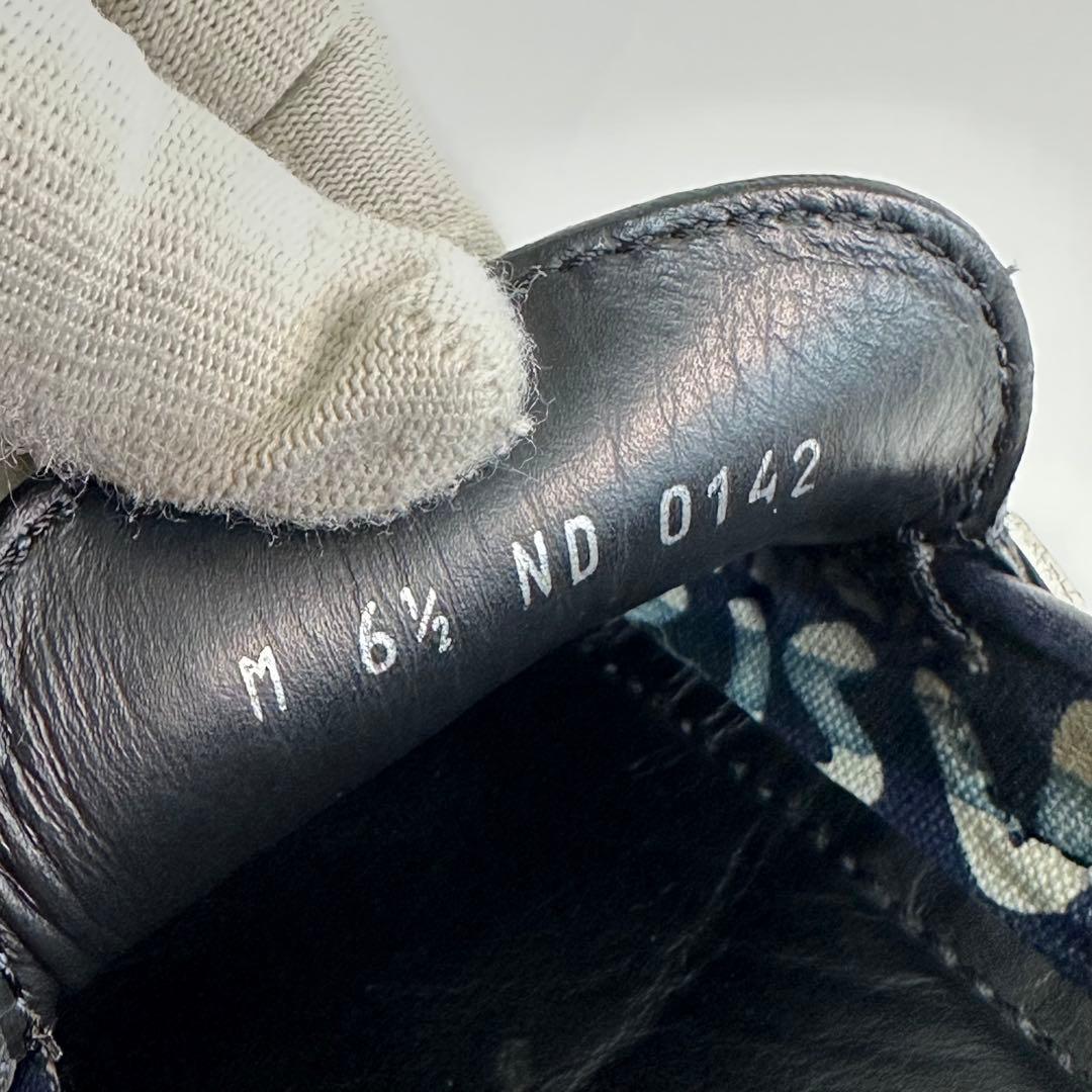 良品✨ルイヴィトン レザードライビングシューズ ネイビー 6 1/2