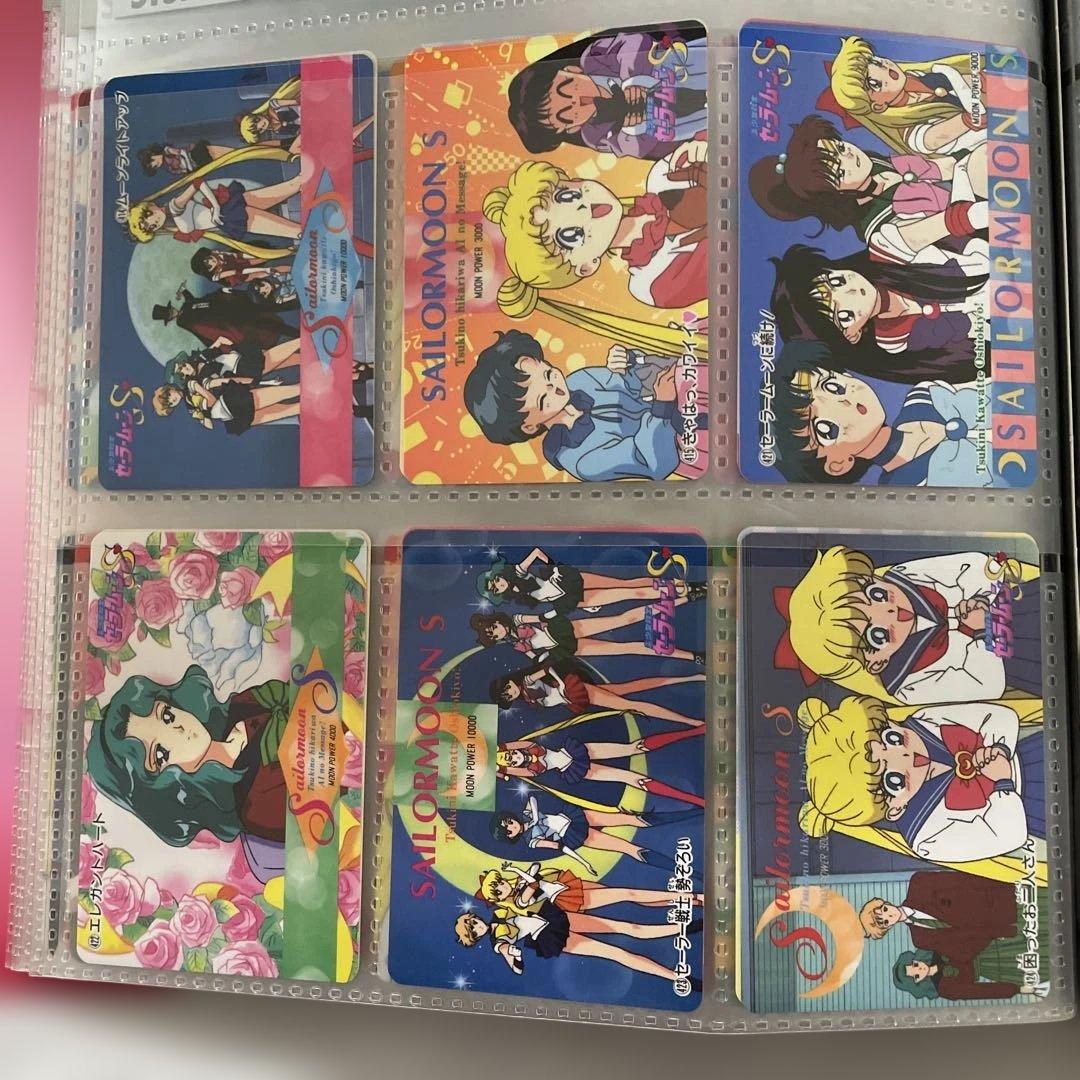 アマダ　セーラームーン　システムファイル　カード約105枚入り　キラ無し