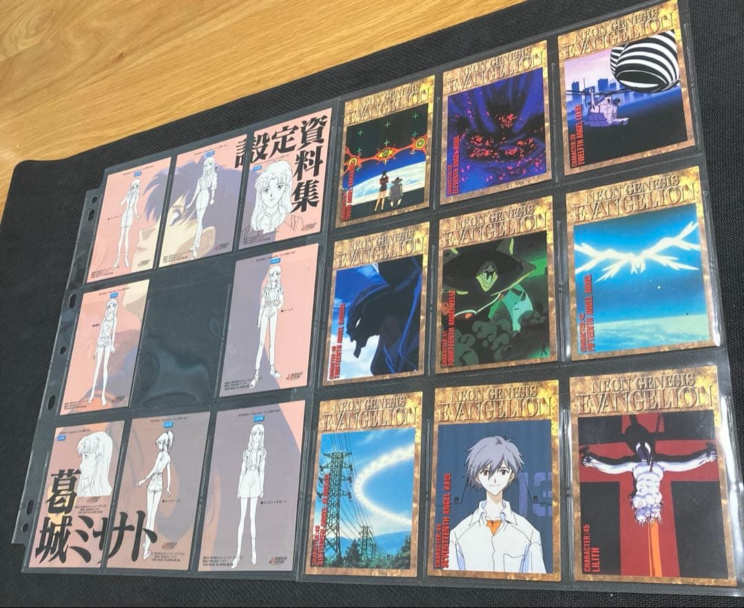 エヴァンゲリオン　カードダスマスターズ　154枚まとめ売り　1996年