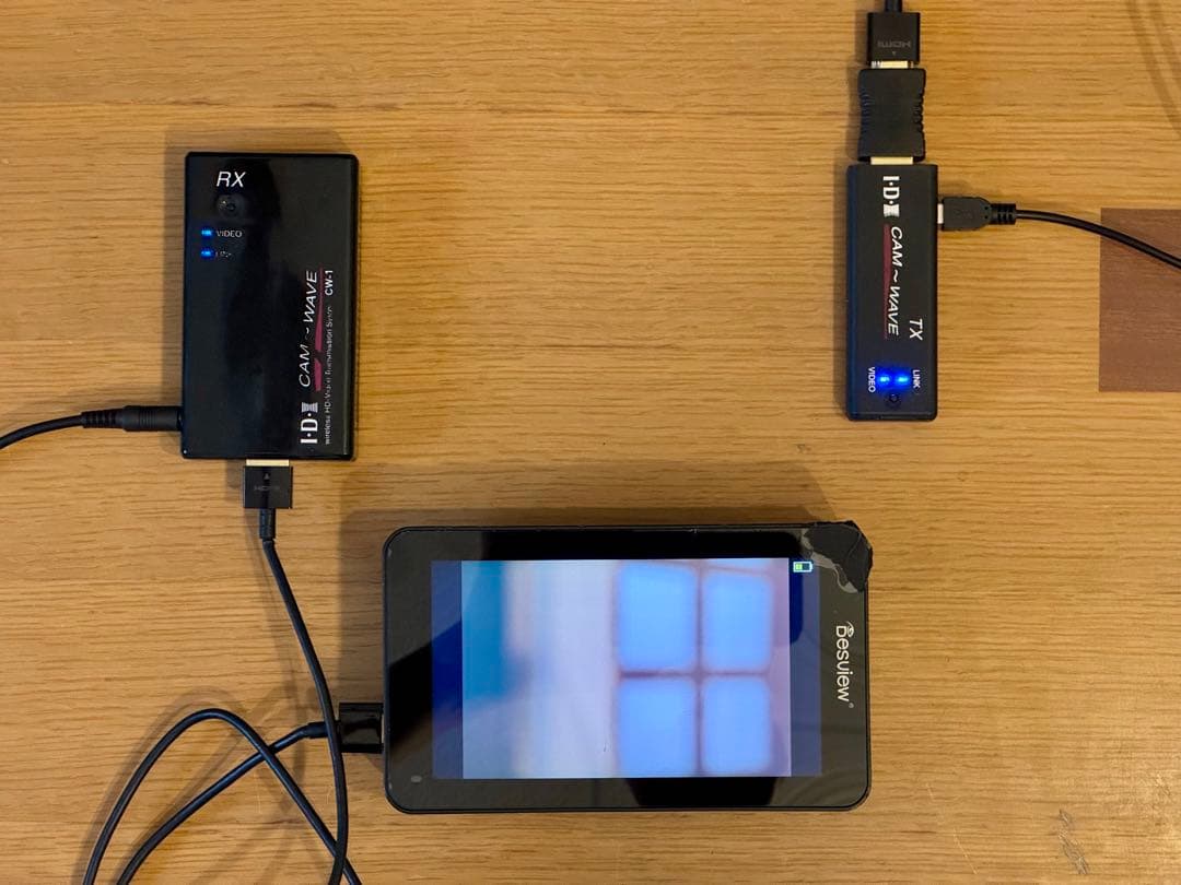 IDX CW-1 HDMIワイヤレストランスミッター/レシーバー