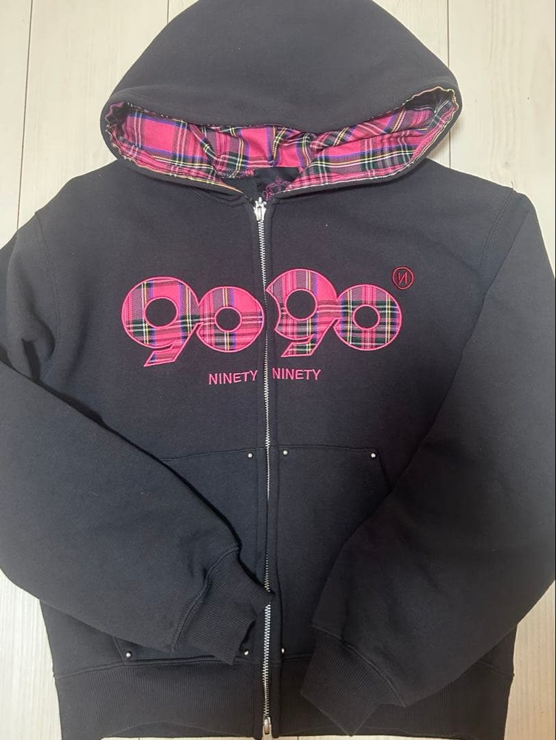 【週末限定価格】9090girl OG Logo Zip Hoodie