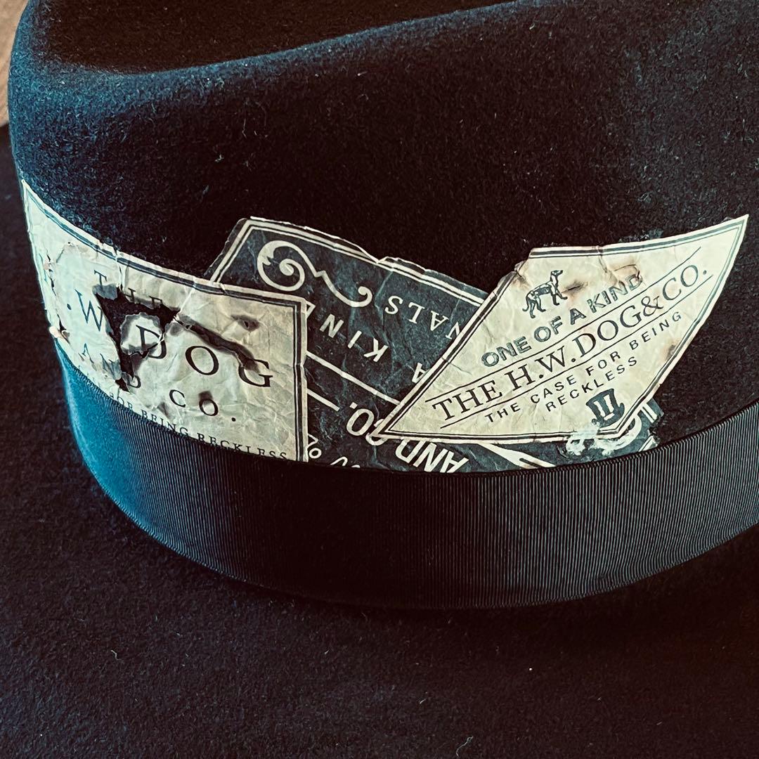 THE H.W.DOG&CO. 超レア 日本未発売 ヴィンテージ 加工ハット