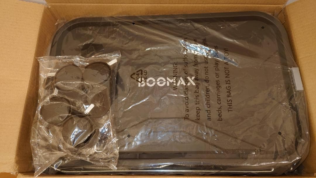 【ほぼ新品】Boomax コードレス高圧洗浄機　22L折り畳みバケツ付き