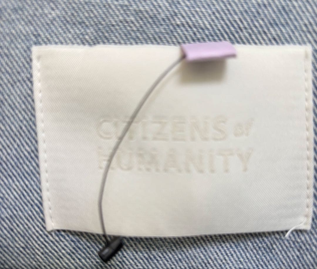 超美品 シチズンズ オブ ヒューマニティDENIM ジャケット