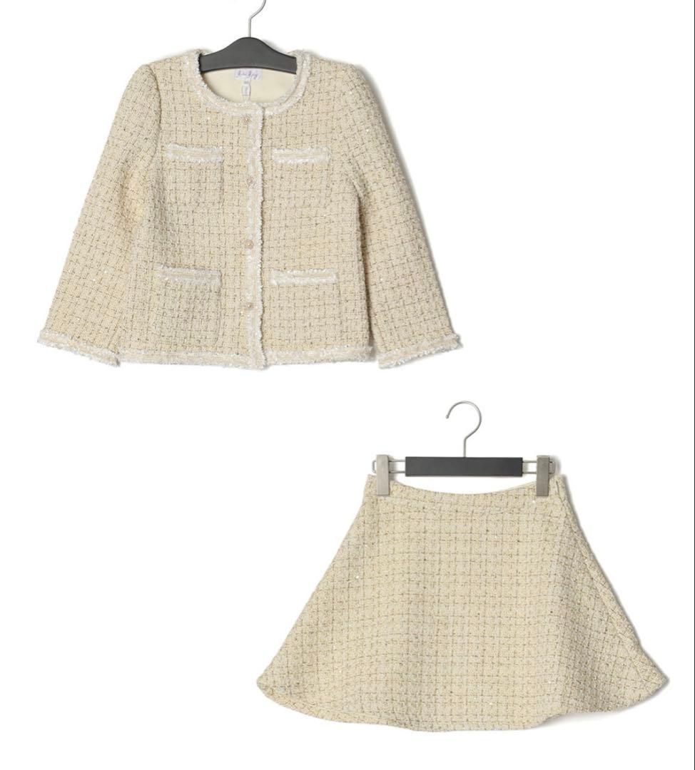 RachelRiley レイチェルライリー ツイードセットアップ 7歳サイズ