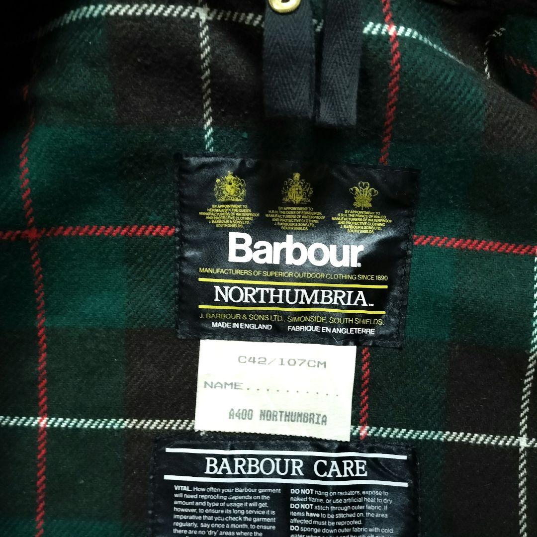 ジャケット・アウター Mint 80s Barbour northumbria c42