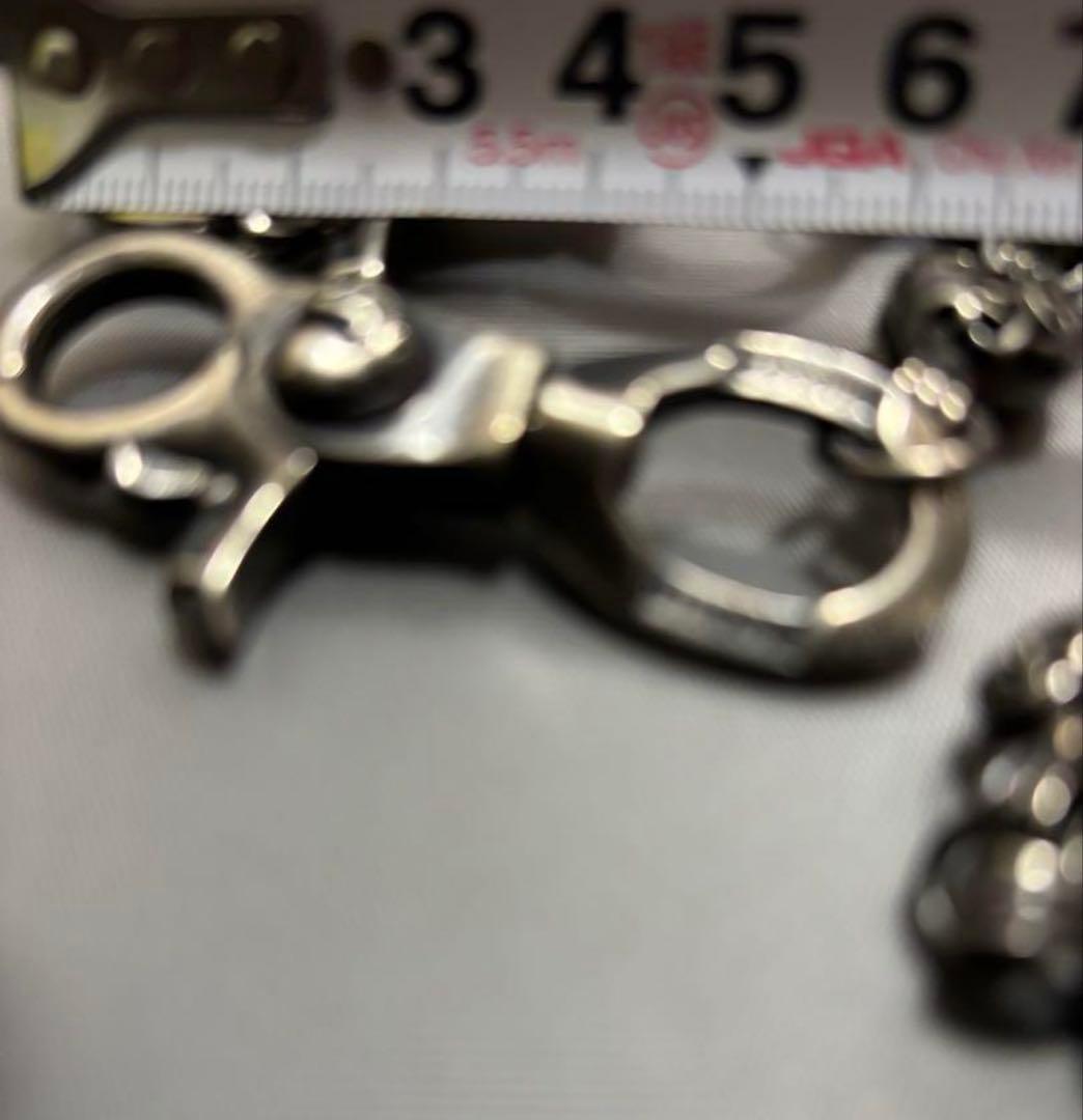 H*i様 ハートウォレットチェーン ９２５シルバー刻印