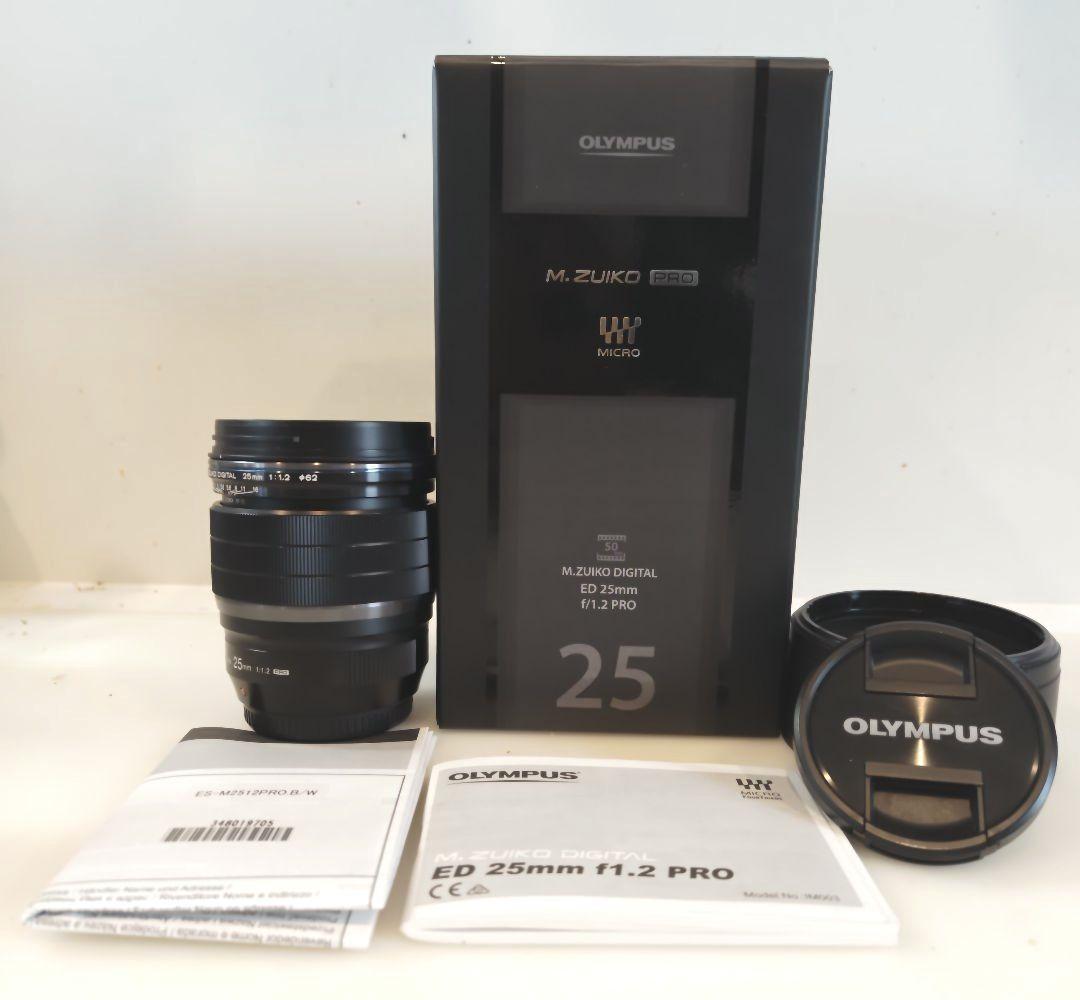 オリンパスED 25mm f1.2 PRO単焦点