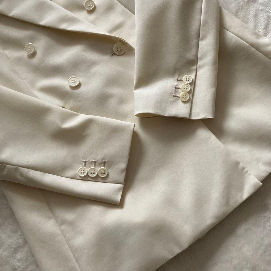 【雑誌掲載】新品 ROPE' 5.2万 ウールモヘヤダブルジャケット 2024年