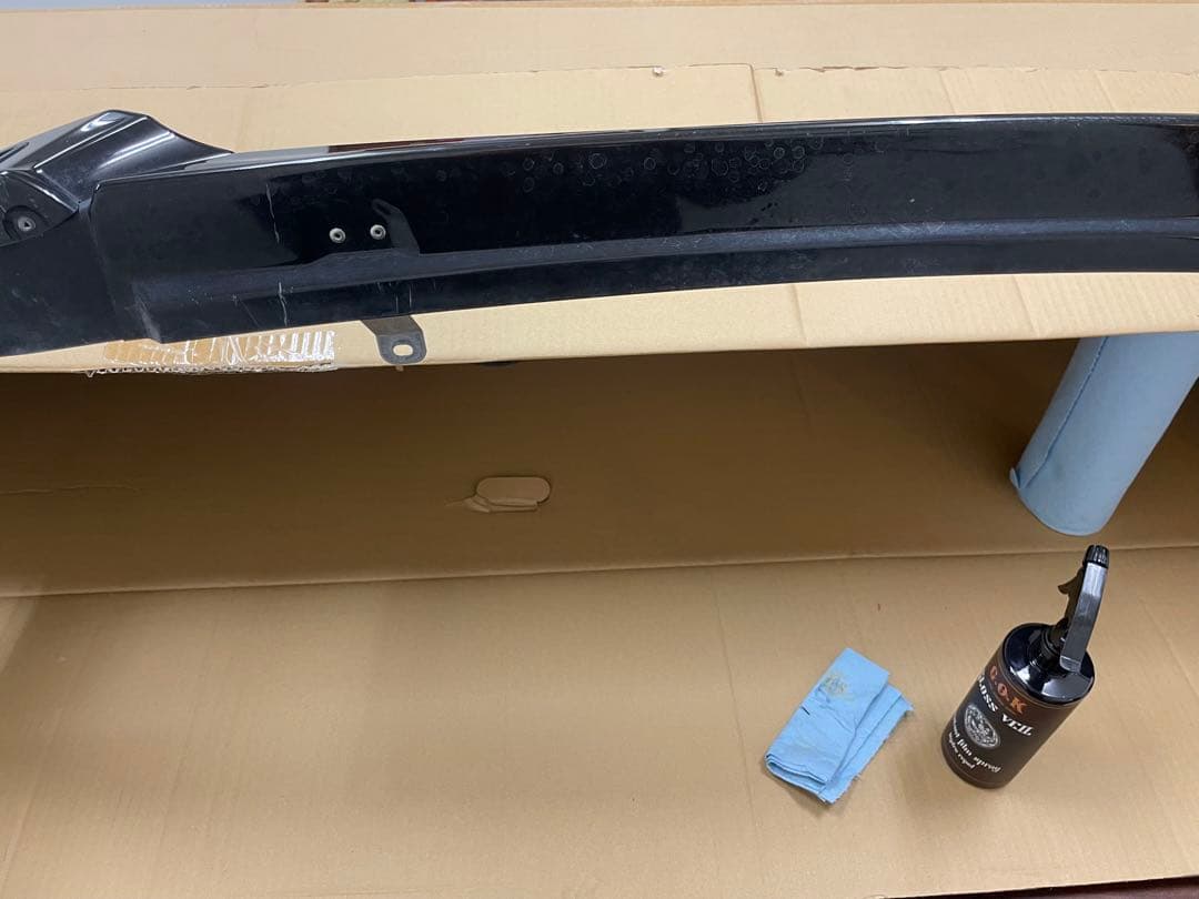 黒 アルファード30後期 TRDフロントエアロ