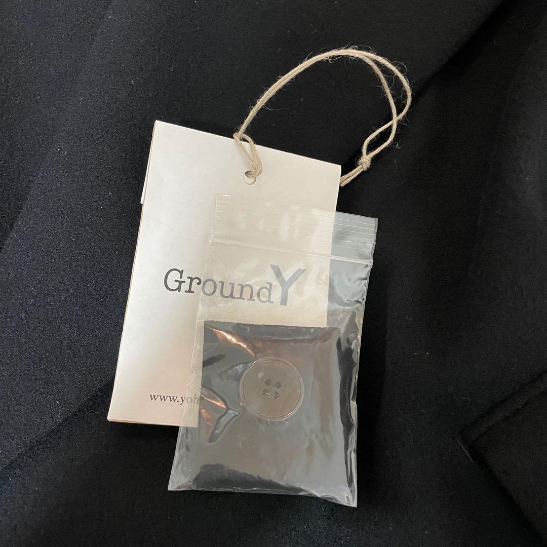 GroundY ヨウジヤマモト アシンメトリーウールジャケット 変形アウター