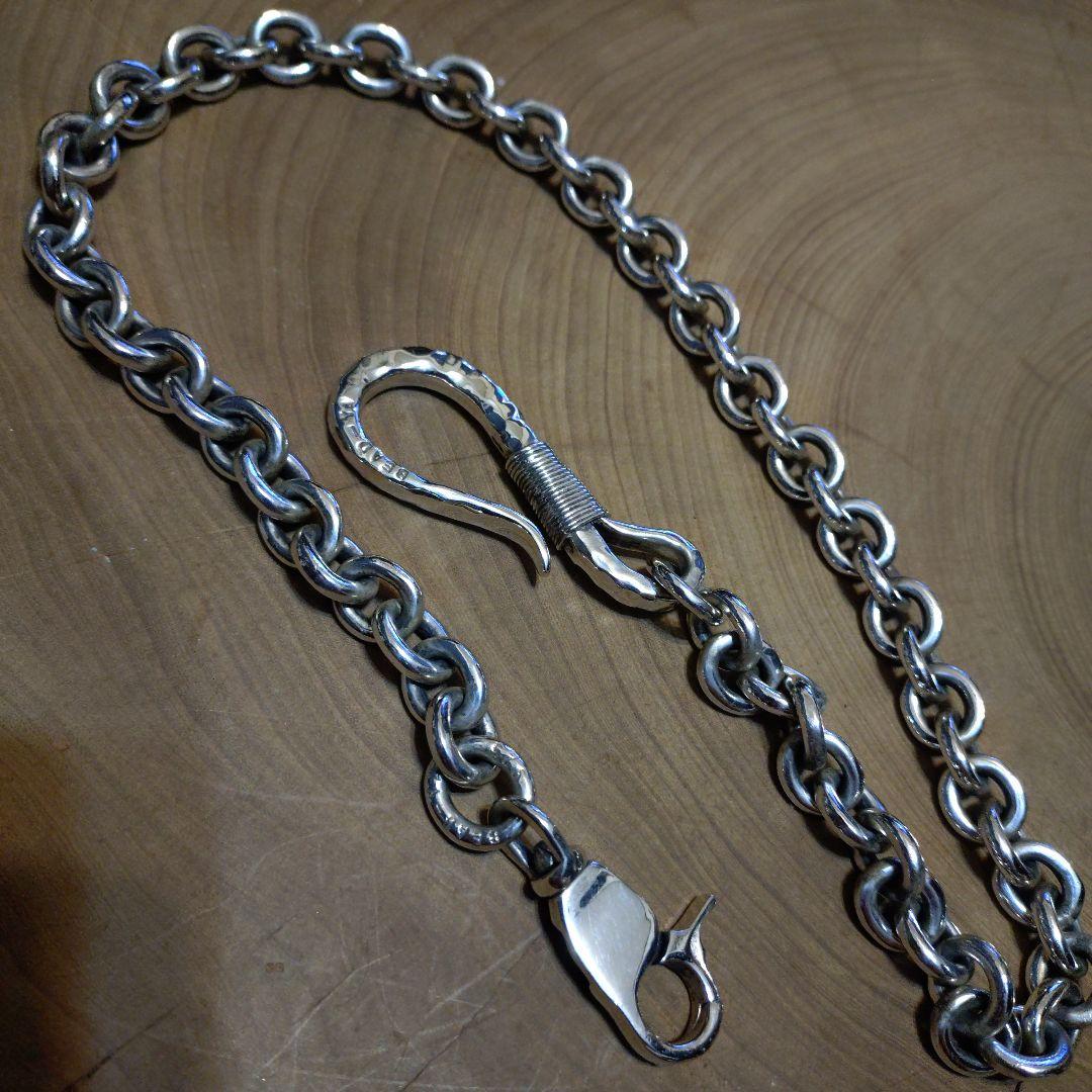 専用品　ビーズ屋公ちゃん　シルバーウォレットチェーン