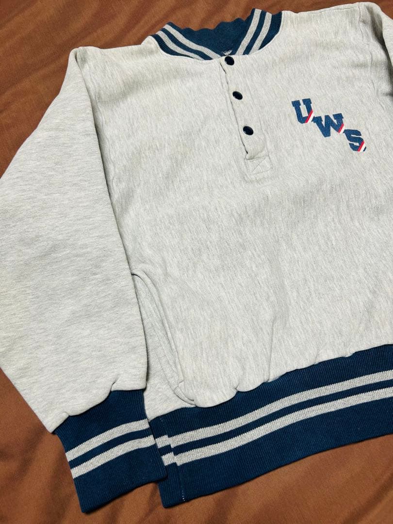 珍ピオン 90s USA製 チャンピオン リバースウィーブ スナップ ポケット