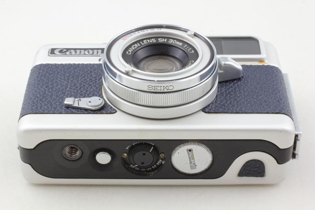 【整備済　並品】Dブルー Canon Demi EE17 露出計不良 #1324