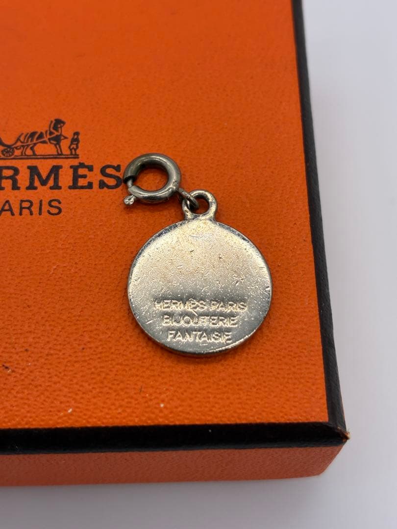 エルメス　セリエ　チャーム　ペンダントトップ　シルバー　HERMES