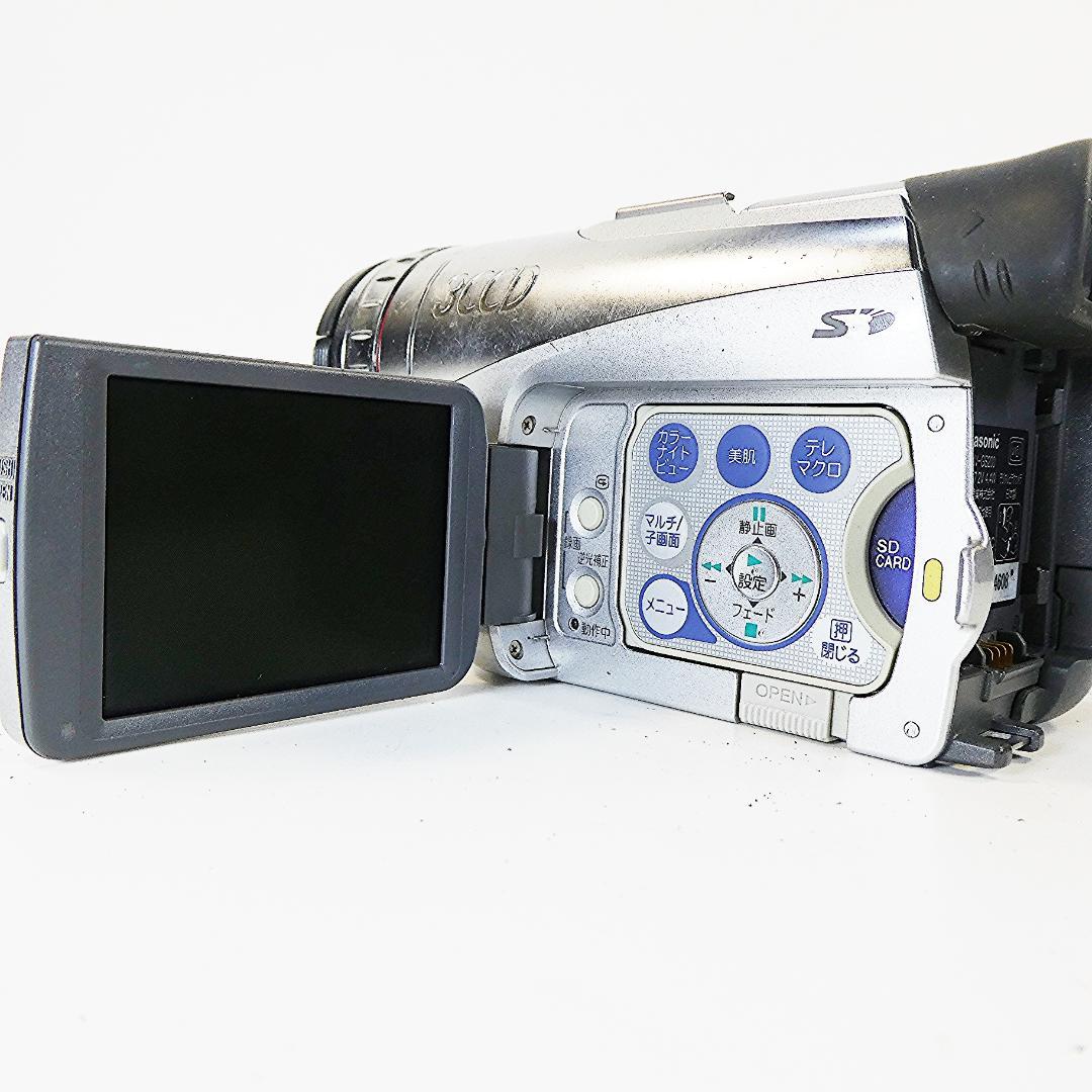 動作良好 パナソニック NV-GS200 MiniDV ビデオ ダビングに最適