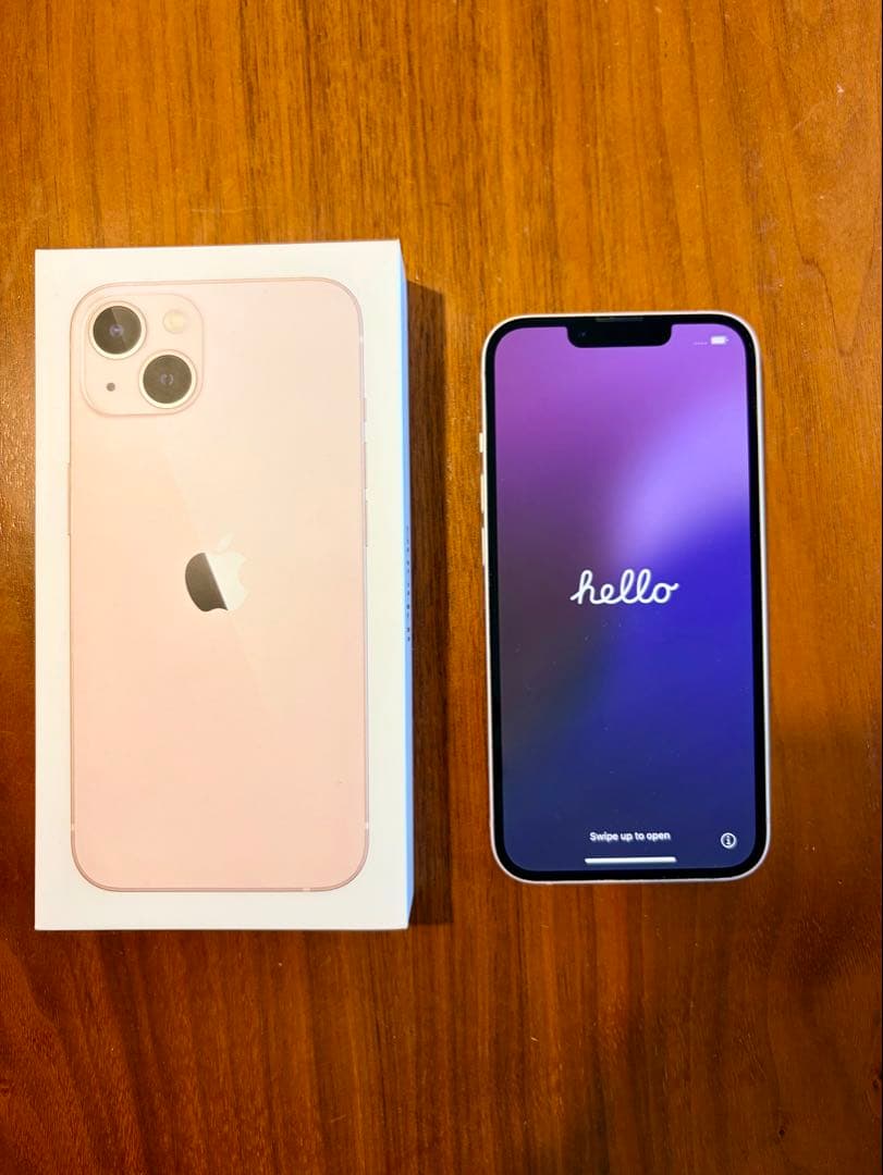 【箱付き】iPhone13 ピンク 128GB SIMフリー