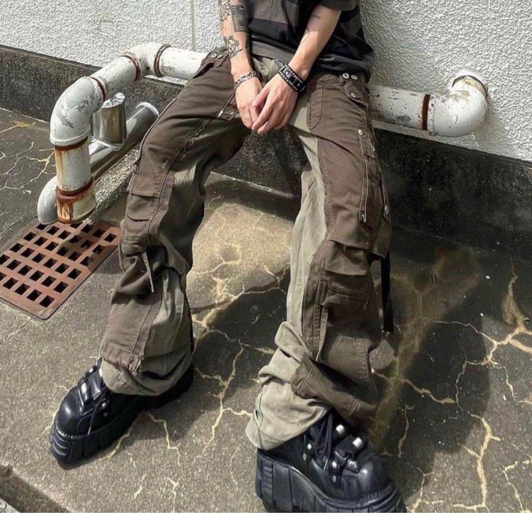 mmoption（ミリオプション）リメイクカーゴパンツ一点物