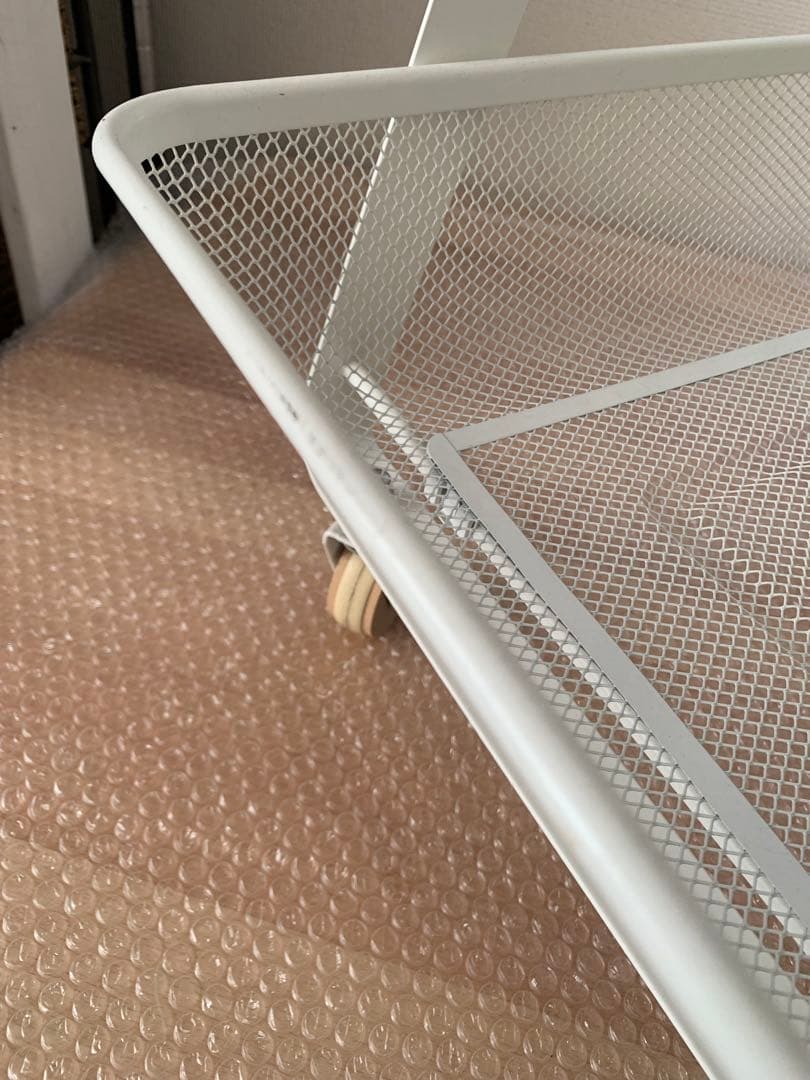 IKEA　イケア　RISATORP リーサトルプ ワゴン　ホワイト　白