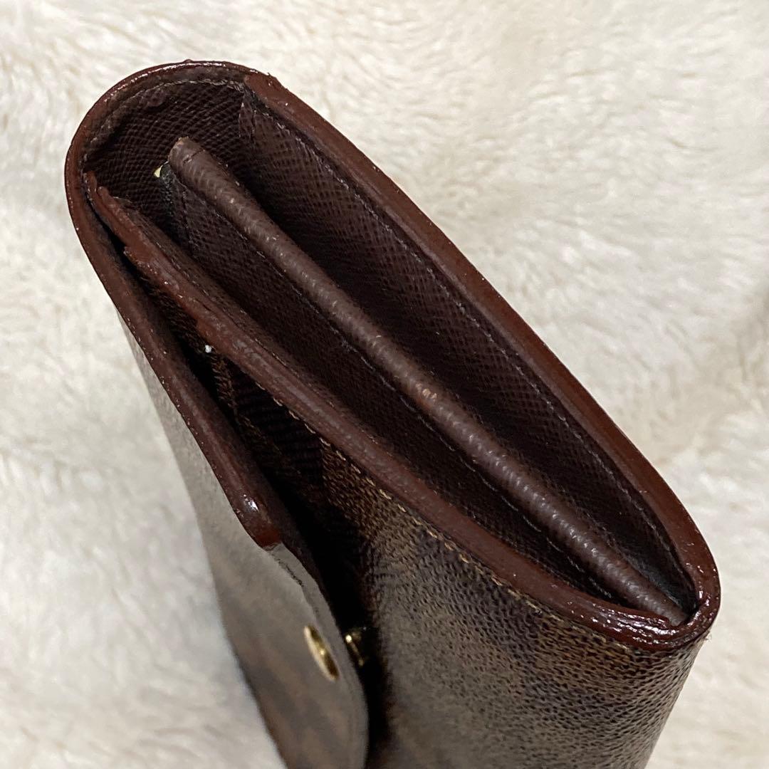 【美品】ルイヴィトン 長財布 ポルトフォイユ・サラ ダミエ N61734