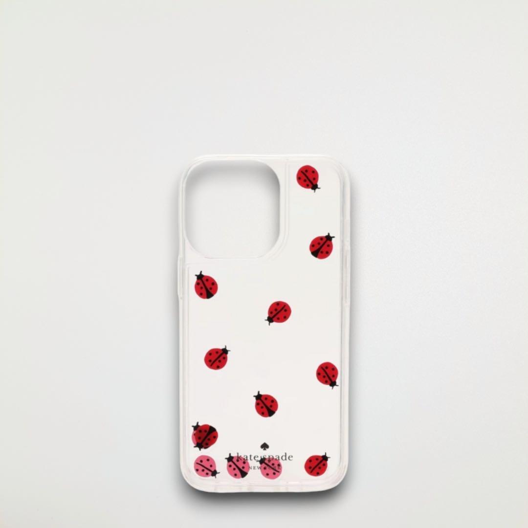 新品　KATE SPADE iPhone13Pro対応ケース クリア KB026