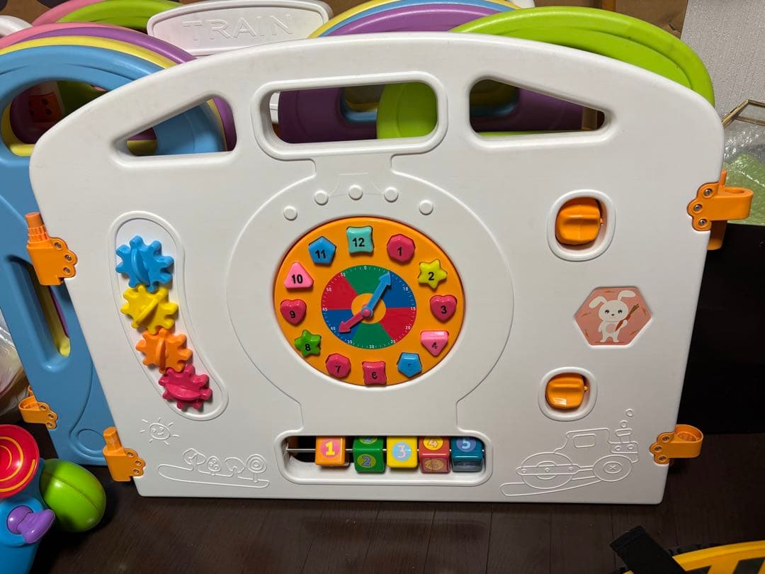 ベビーベッド　サワベビー　白　ホワイト　ハイタイプ　美品　澤田工業　ベッド