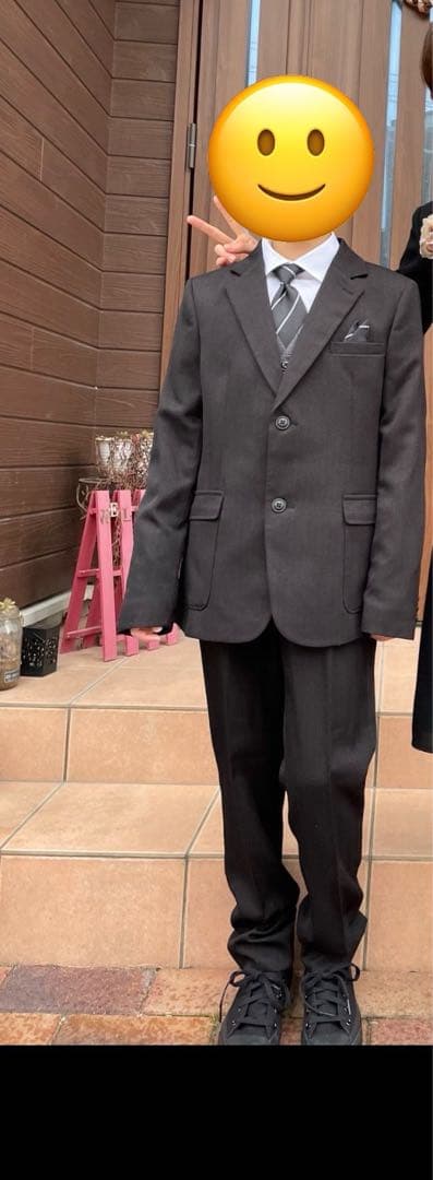 フォーマル ダークグレー スーツ・ブレザー