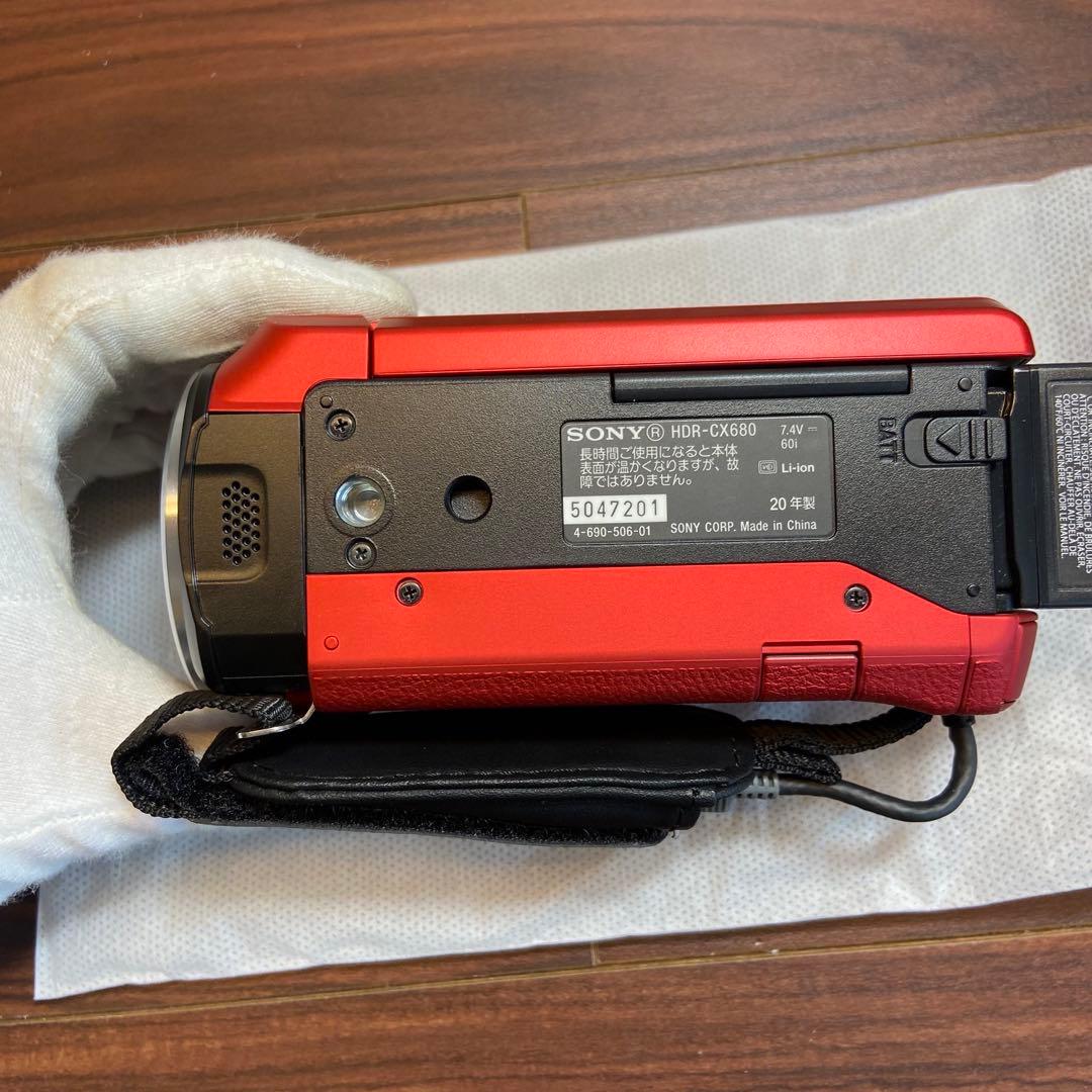 SONY HDR-CX680 ビデオカメラ ほぼ新品 4295