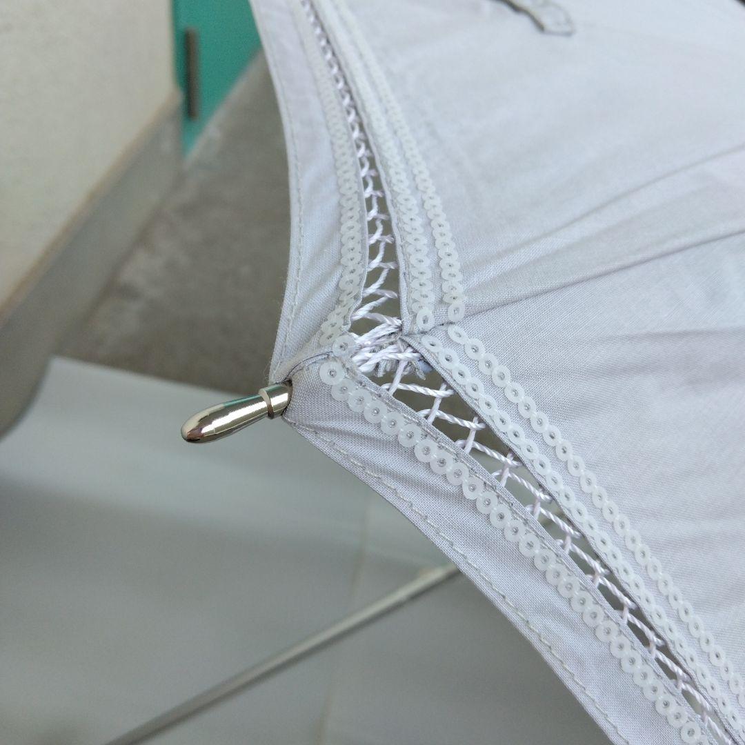 バーバリー　日傘　長傘　グレー