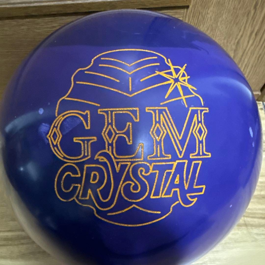 GEM CRYSTAL ボウリングボール 紫