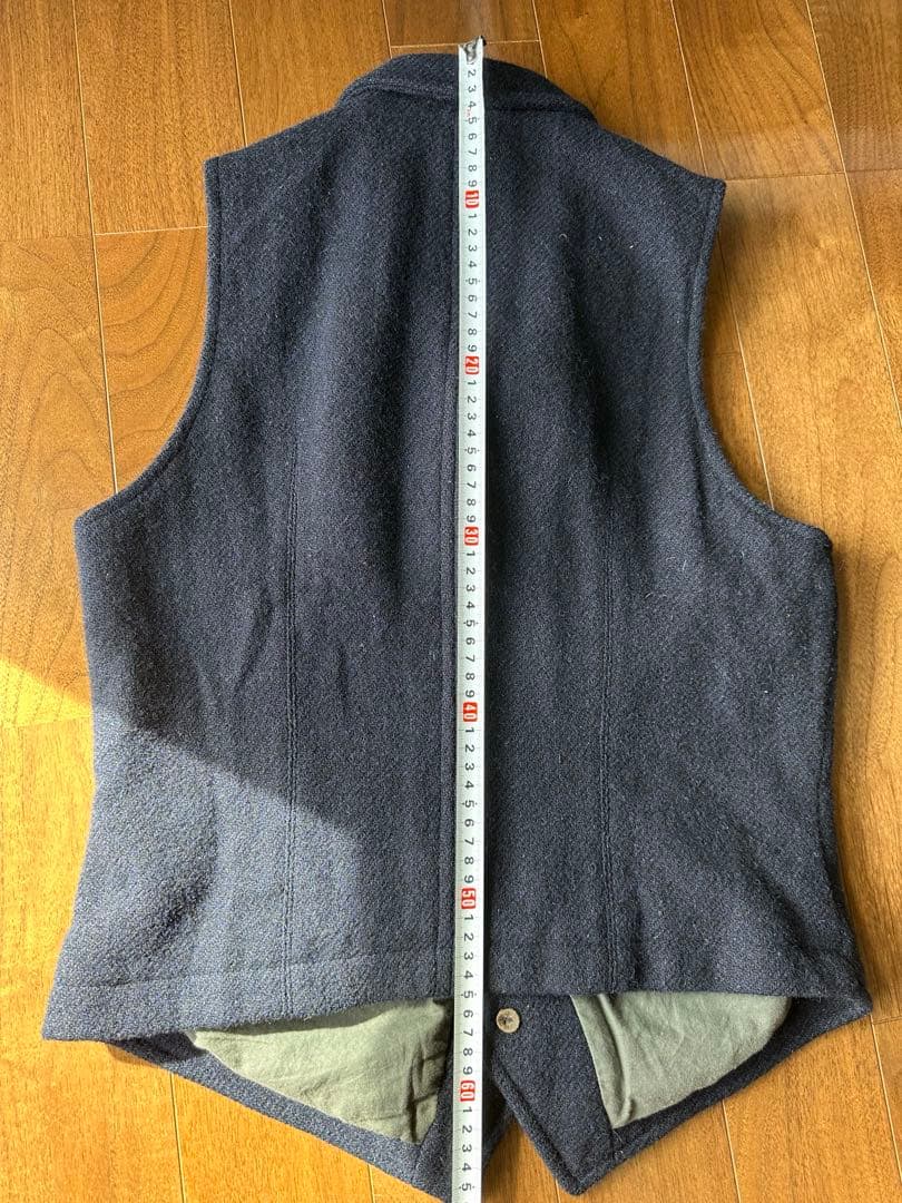 T*7様 Nigel Cabourn　マロリーベスト 48 ネイビー