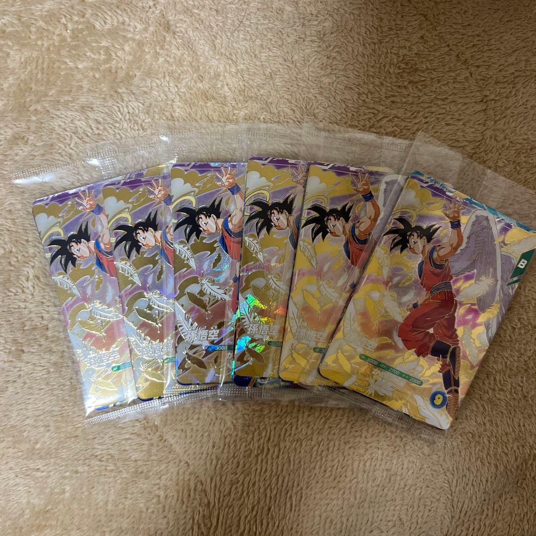 ドラゴンボールスーパーダイバーズ店頭配布キャンペーン GDR 3種セット×6