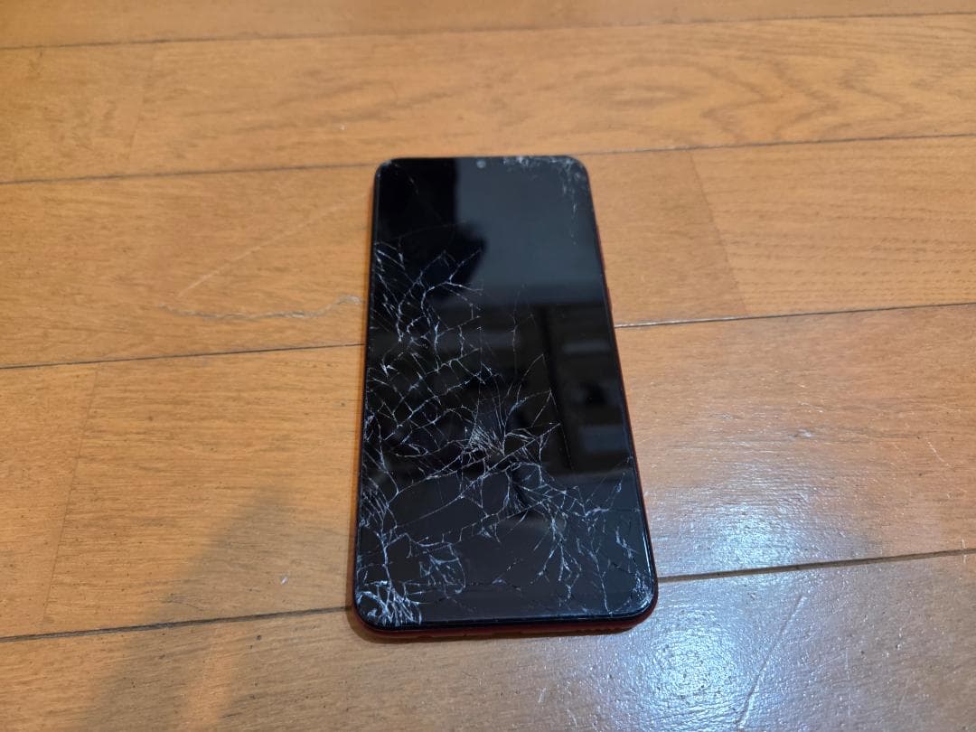 HUAWEI nova lite 3 画面割れ RED ジャンク