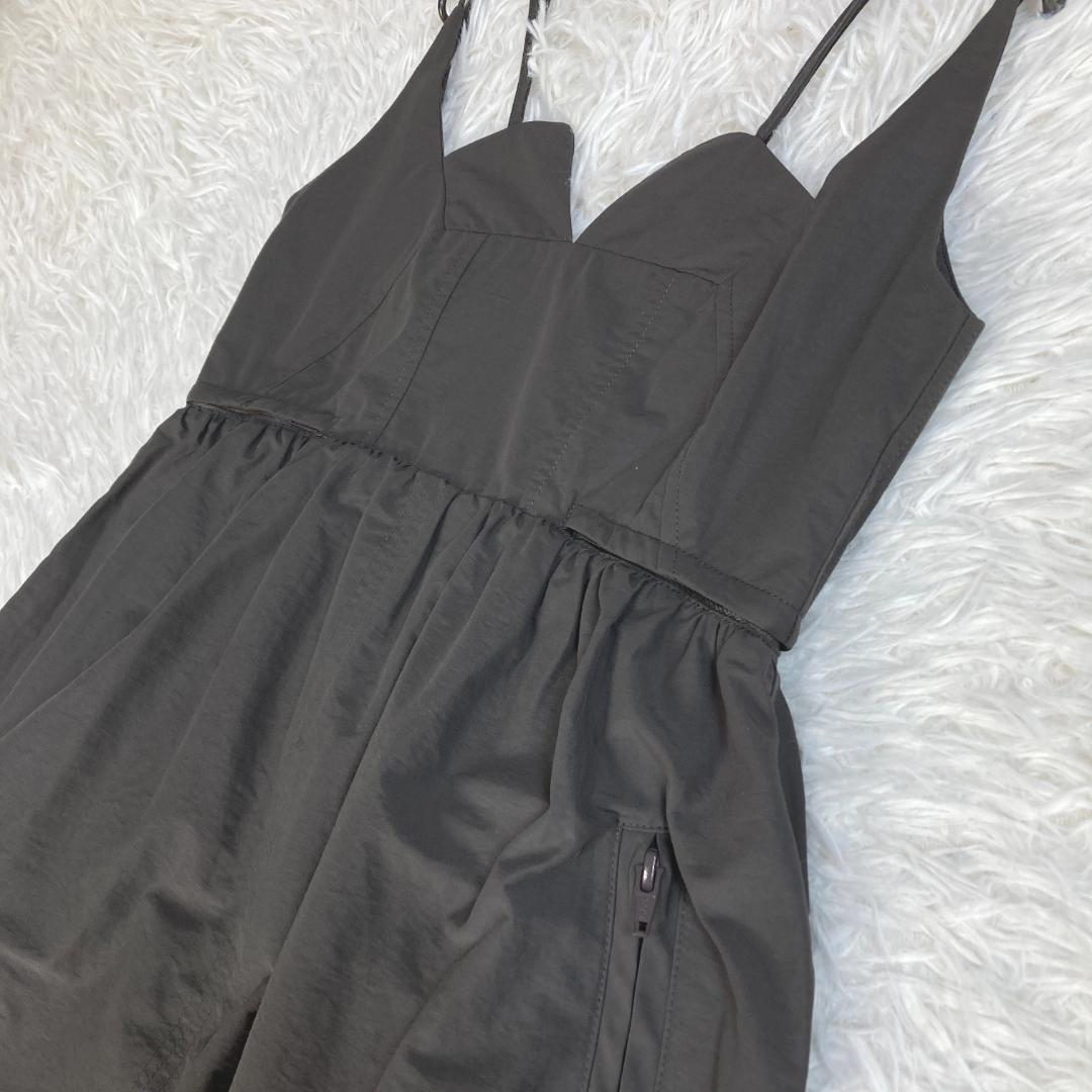 UN3D.　アンスリード　サイドオープンバルーンワンピース　36　グレー