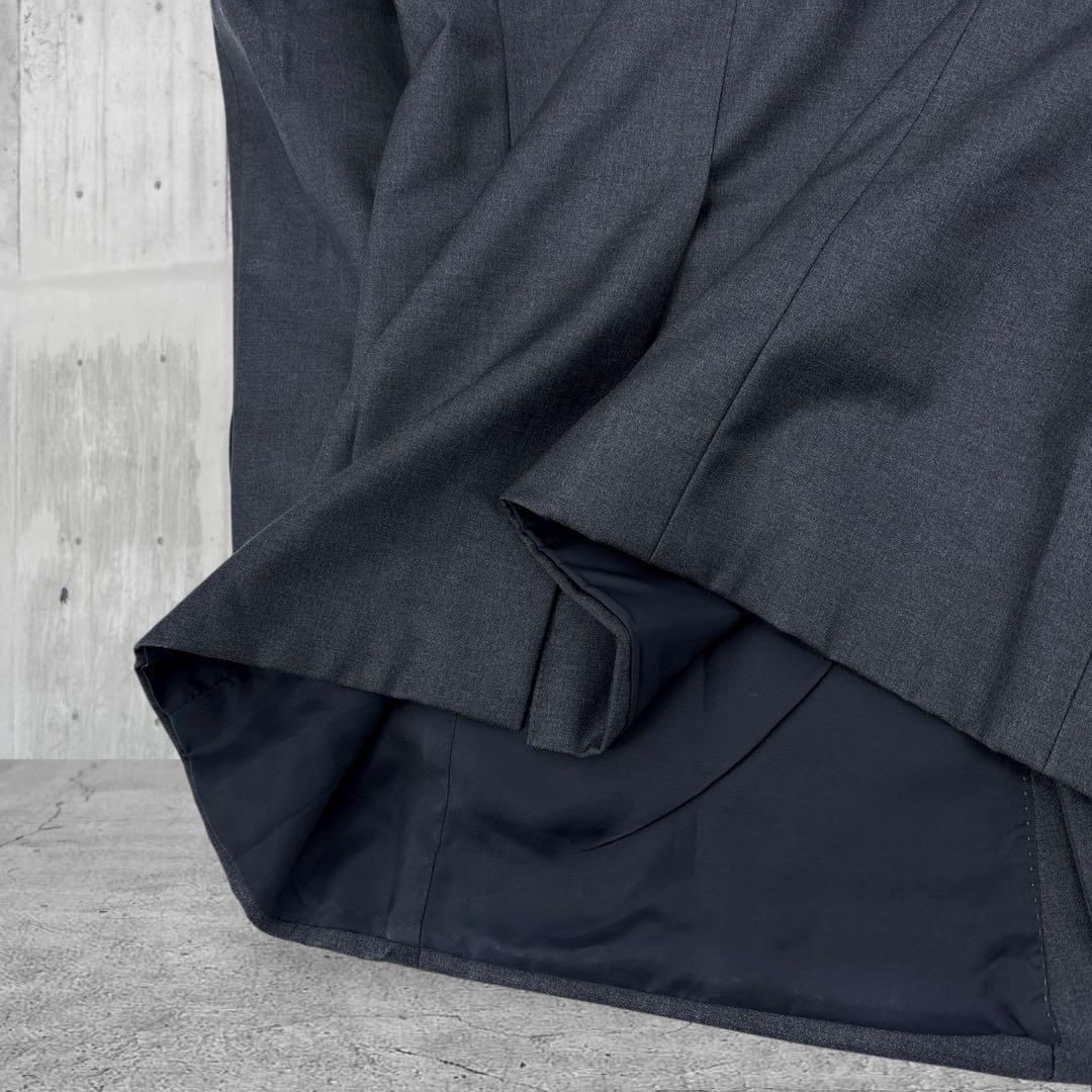 極美品】ARMANI　アルマーニ　スーツ　ダブル　セットアップ　最高級　黒タグ