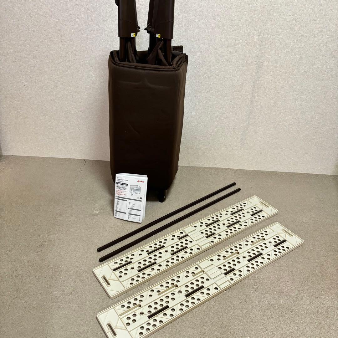 【美品・付属品完備】アップリカ ココネルエアープラス　チョコレート　ブラウン